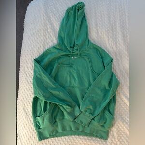 Green Nike Women's Hoodie Sweatshirt